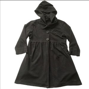 Calvin Klein Performance Gray Hooded Jacket Size M